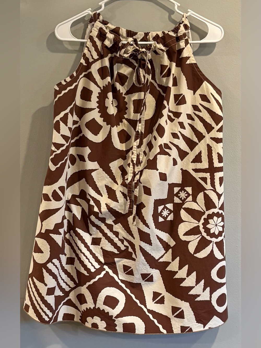Urban Outfitters BDG Eva Printed Mini Shift Trapeze Dress Size XL